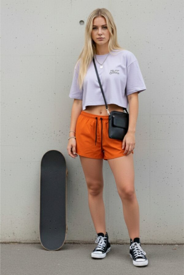 short tactel femininmo mod 20